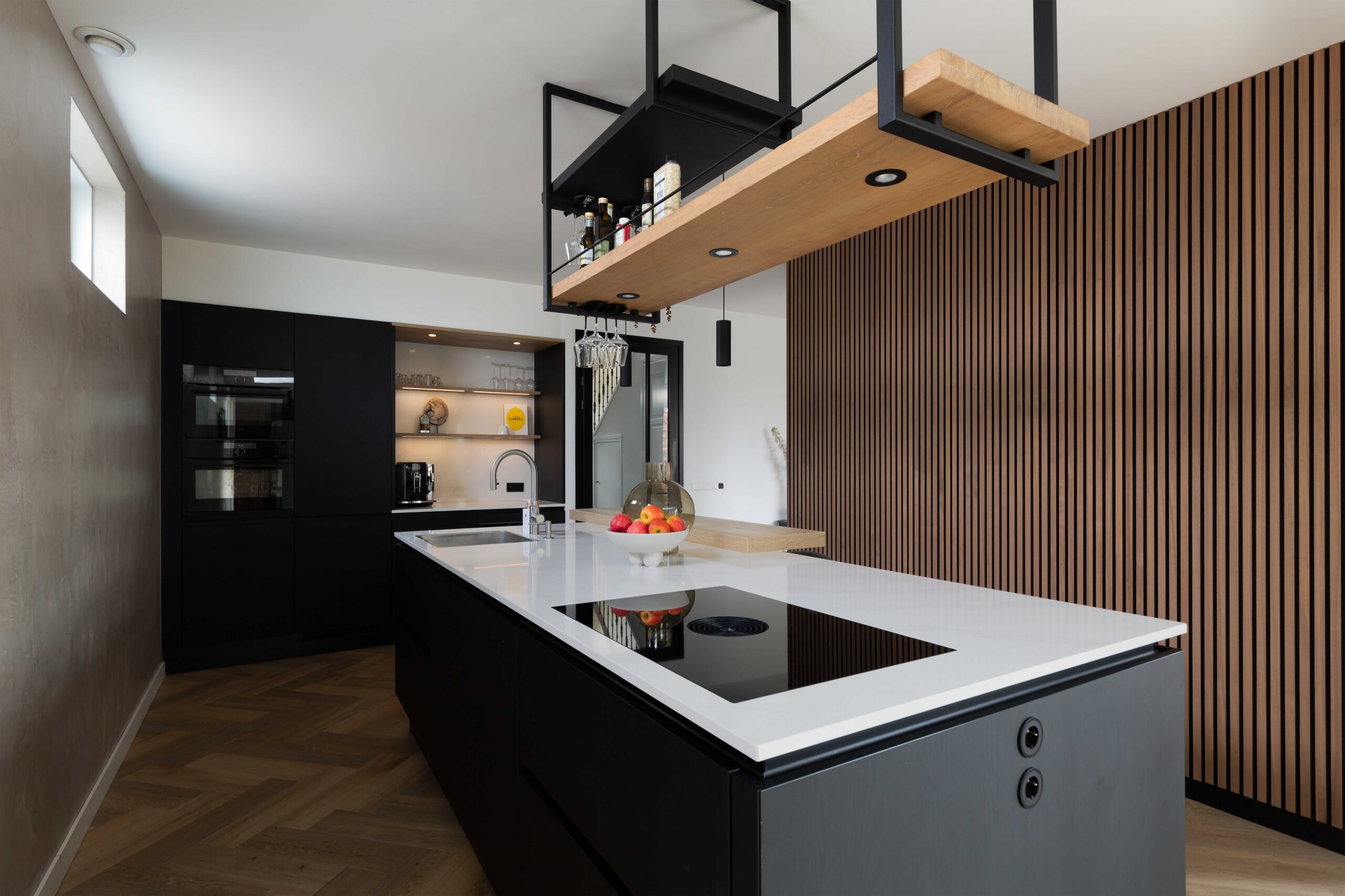 stalen keukenrek met verlichting Lifs