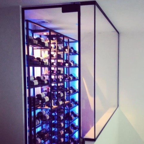 wijnrek met klimaatruimte van Aleph120