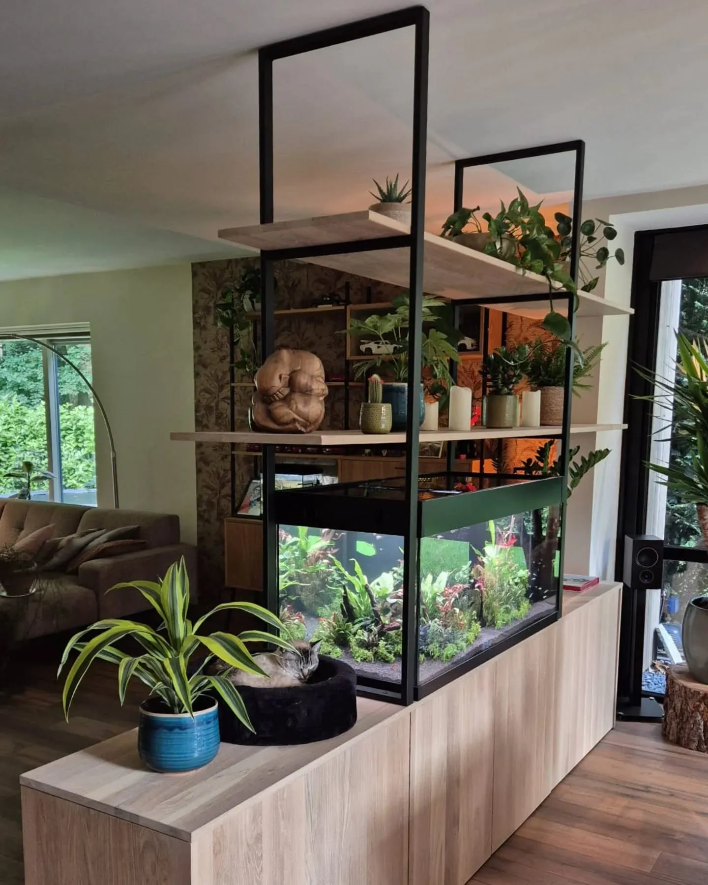 Wandplank gebaseerd op Kubusmodel