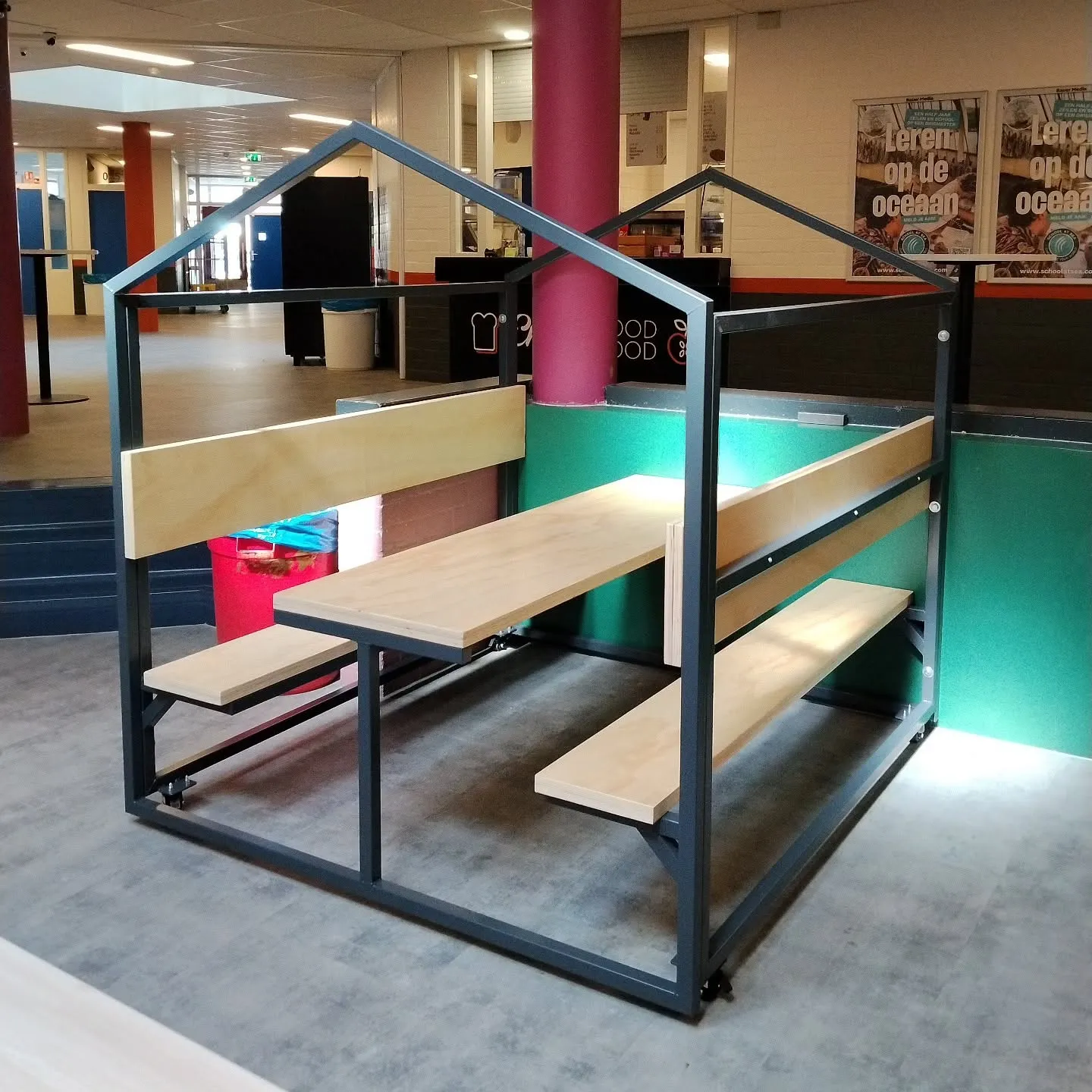Wandplank gebaseerd op Kubusmodel